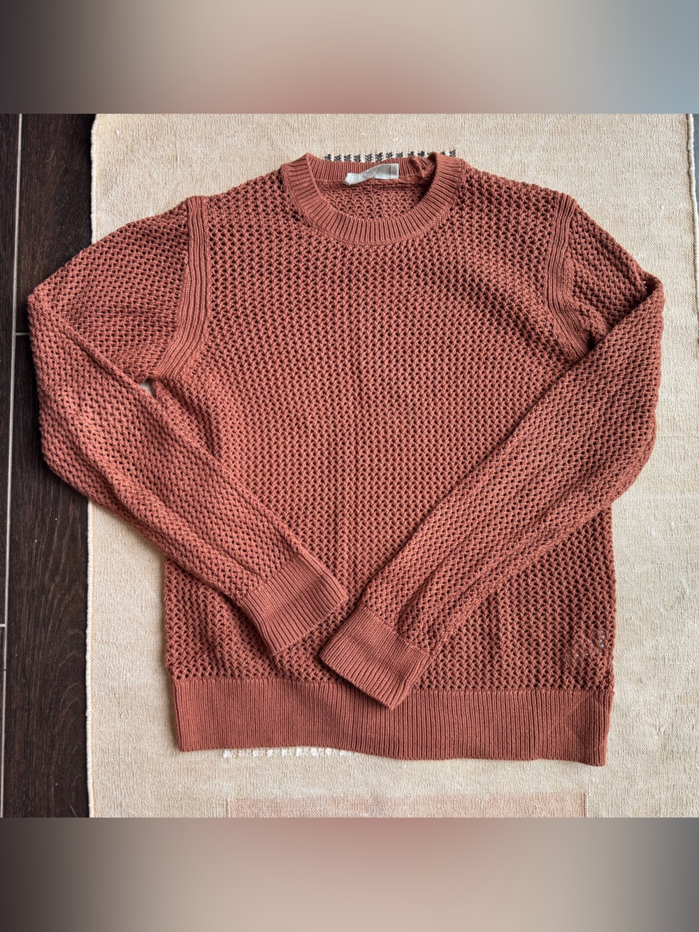 Brown Everlane Knitted Sweater, Size Small